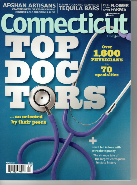 Dr. Tom Coffey and Dr. Adam Pearl voted "Top ENT Docs" by Connecticut Magazine 2023